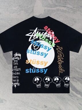 🤩Stussy Light Pink Short Sleeve Tee - Soft Pastel Pink